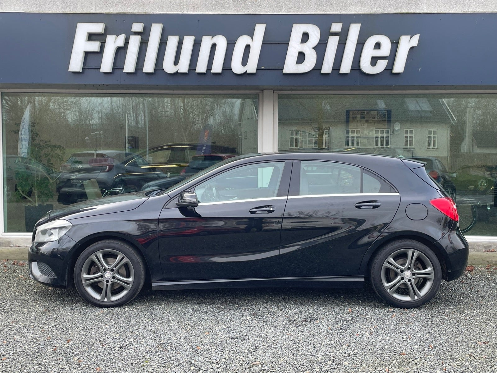Sort Mercedes A200 fra 2014