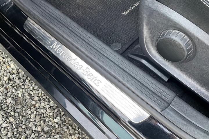 Sort Mercedes A200 fra 2014