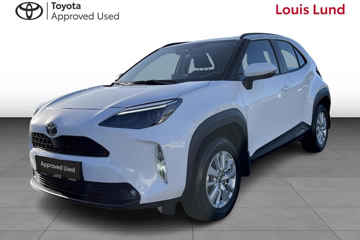 Hvid Toyota Yaris Cross fra 2026