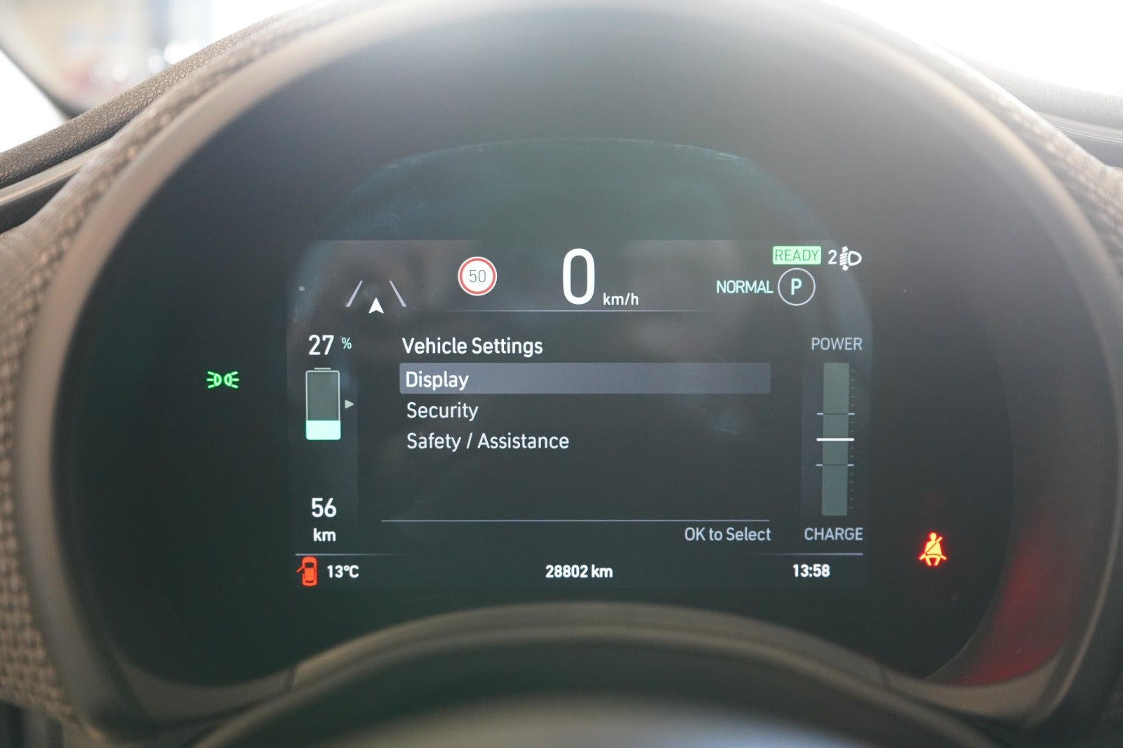 Sort Fiat 500e fra 2022