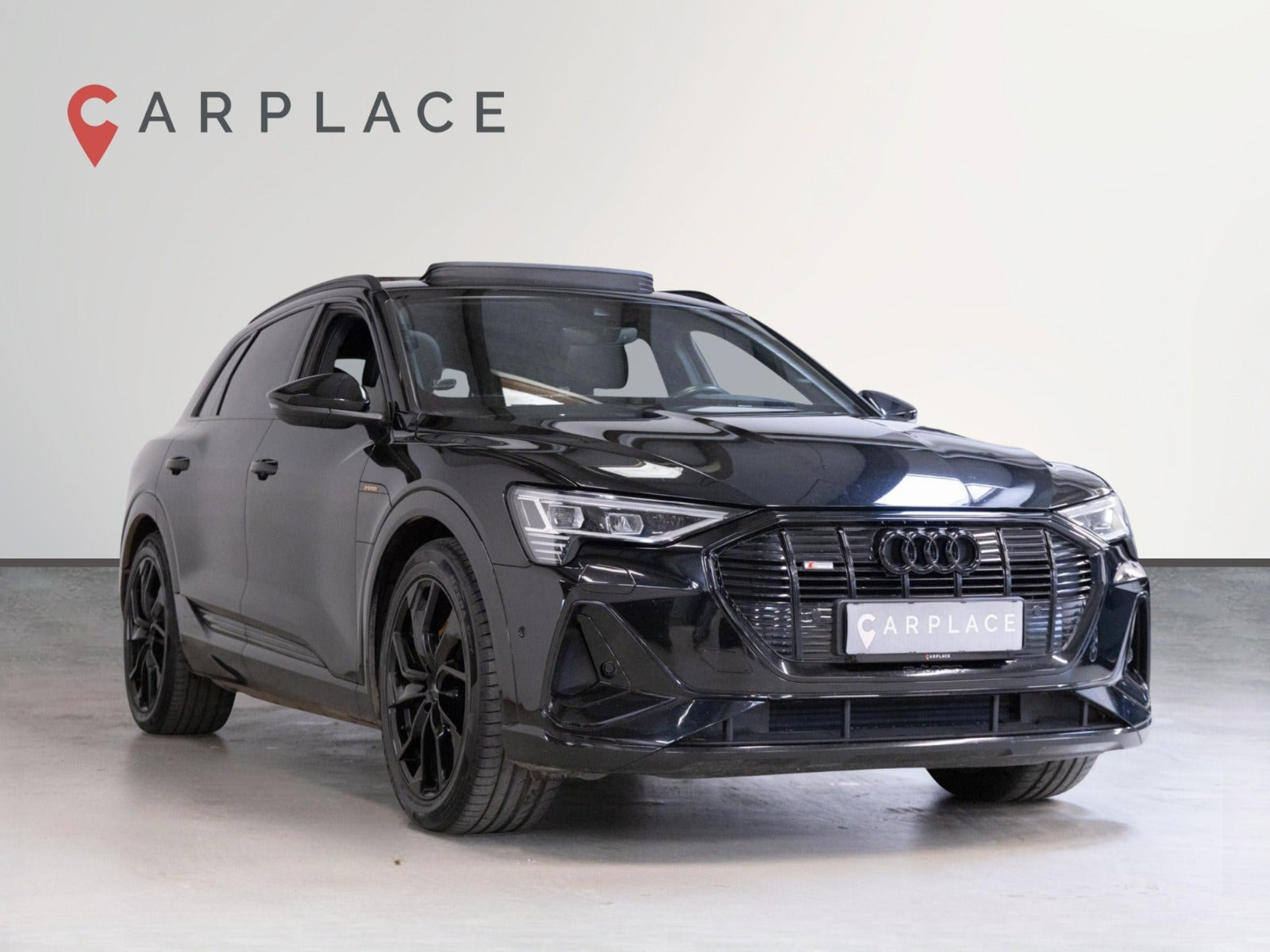 Sort Audi e-tron fra 2021