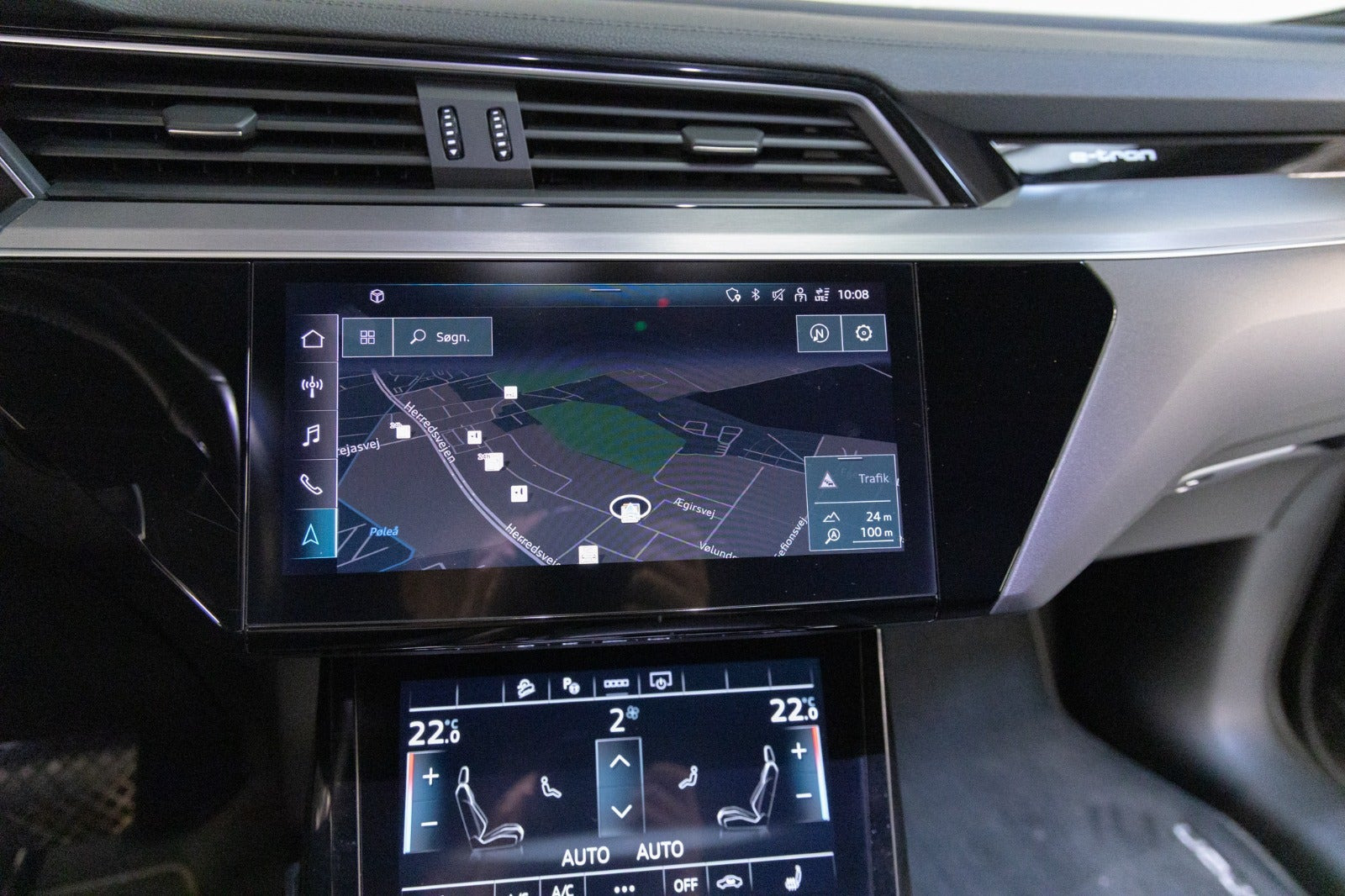 Sort Audi e-tron fra 2021