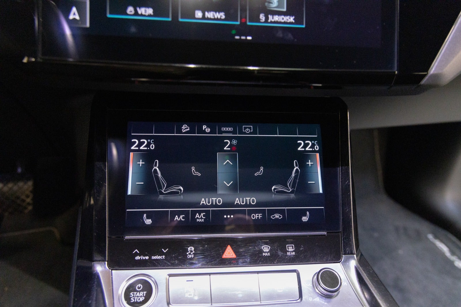 Sort Audi e-tron fra 2021