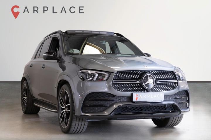 Grå Mercedes GLE350 de fra 2020