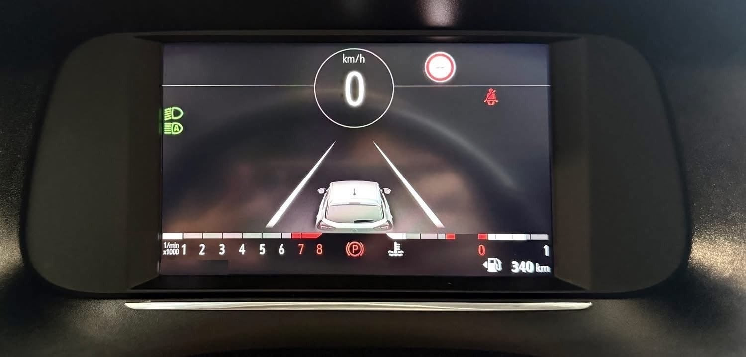 Grå Opel Corsa fra 2020
