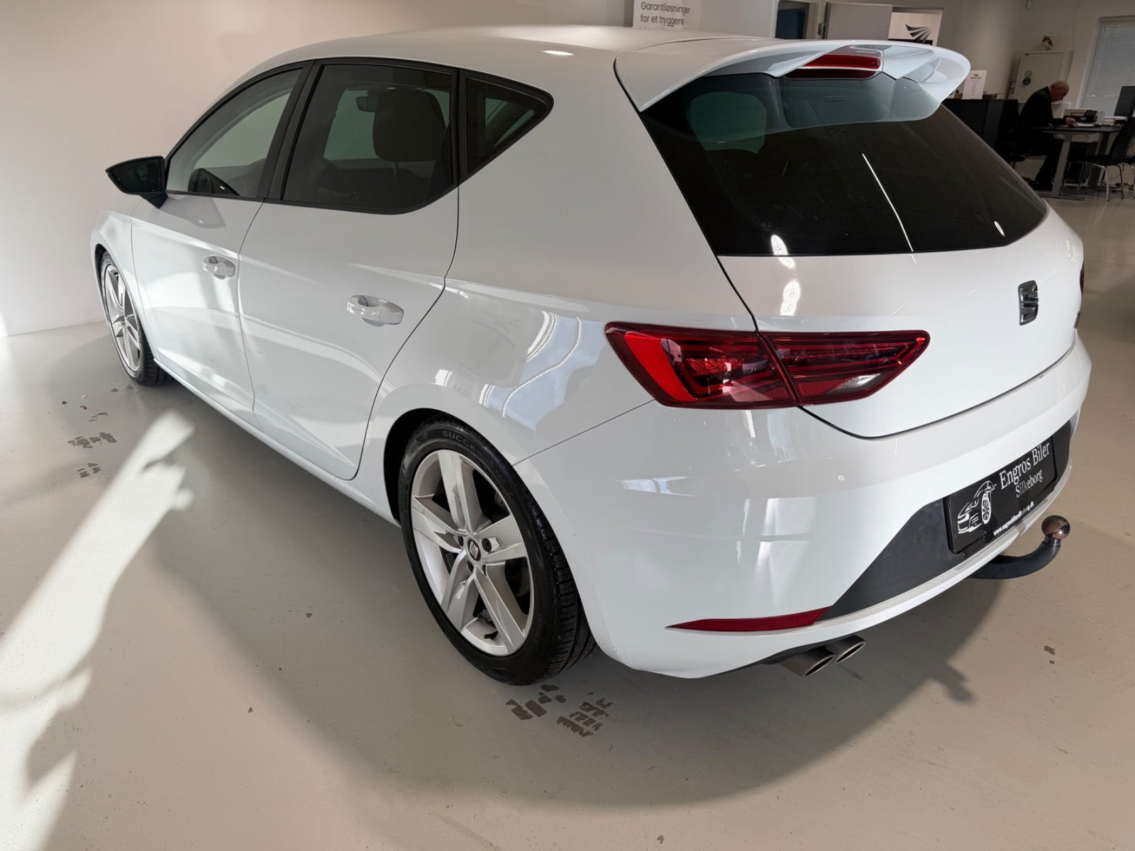 Hvid Seat Leon fra 2019