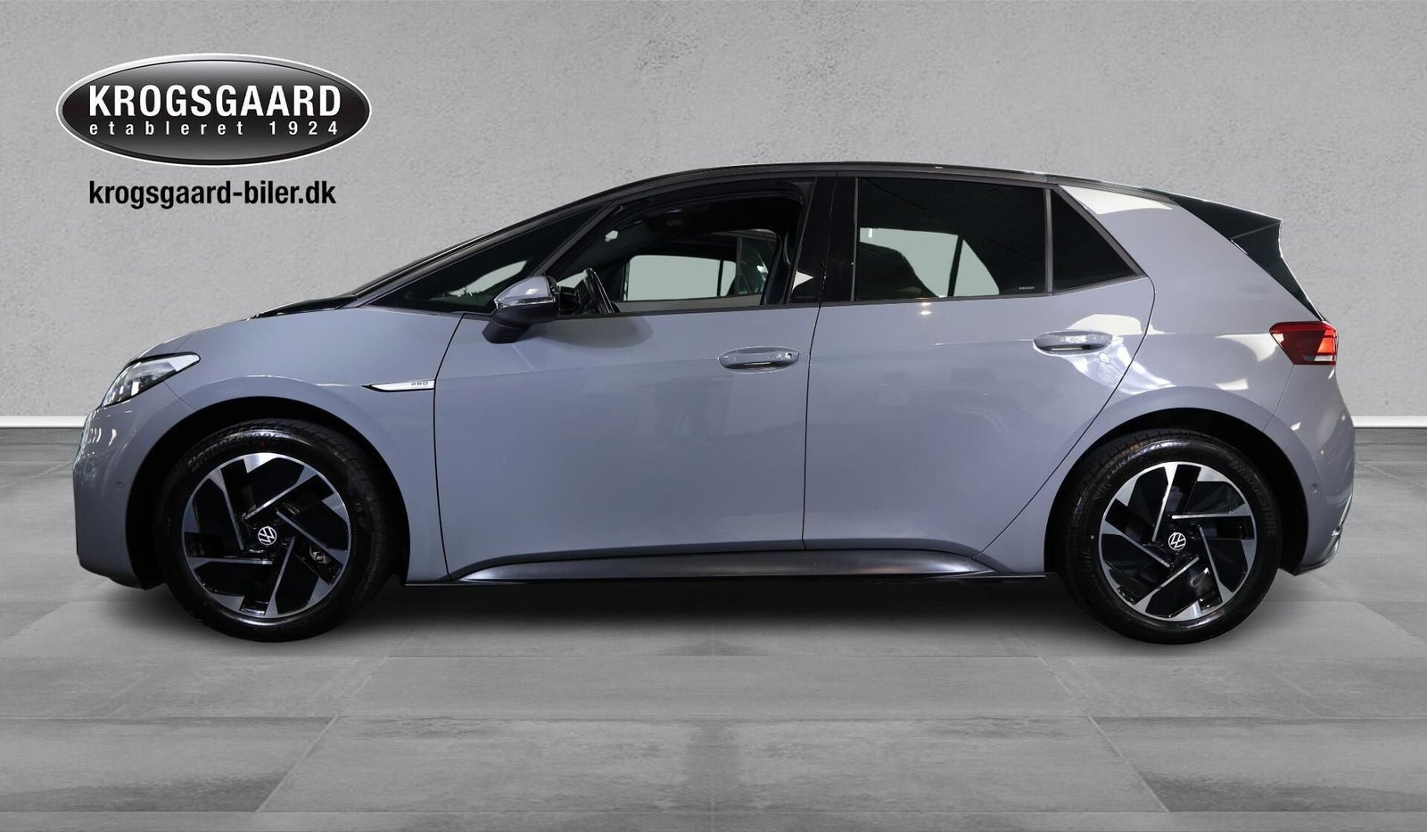Grå VW ID.3 fra 2023