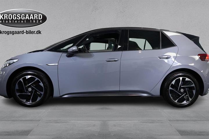 Grå VW ID.3 fra 2023