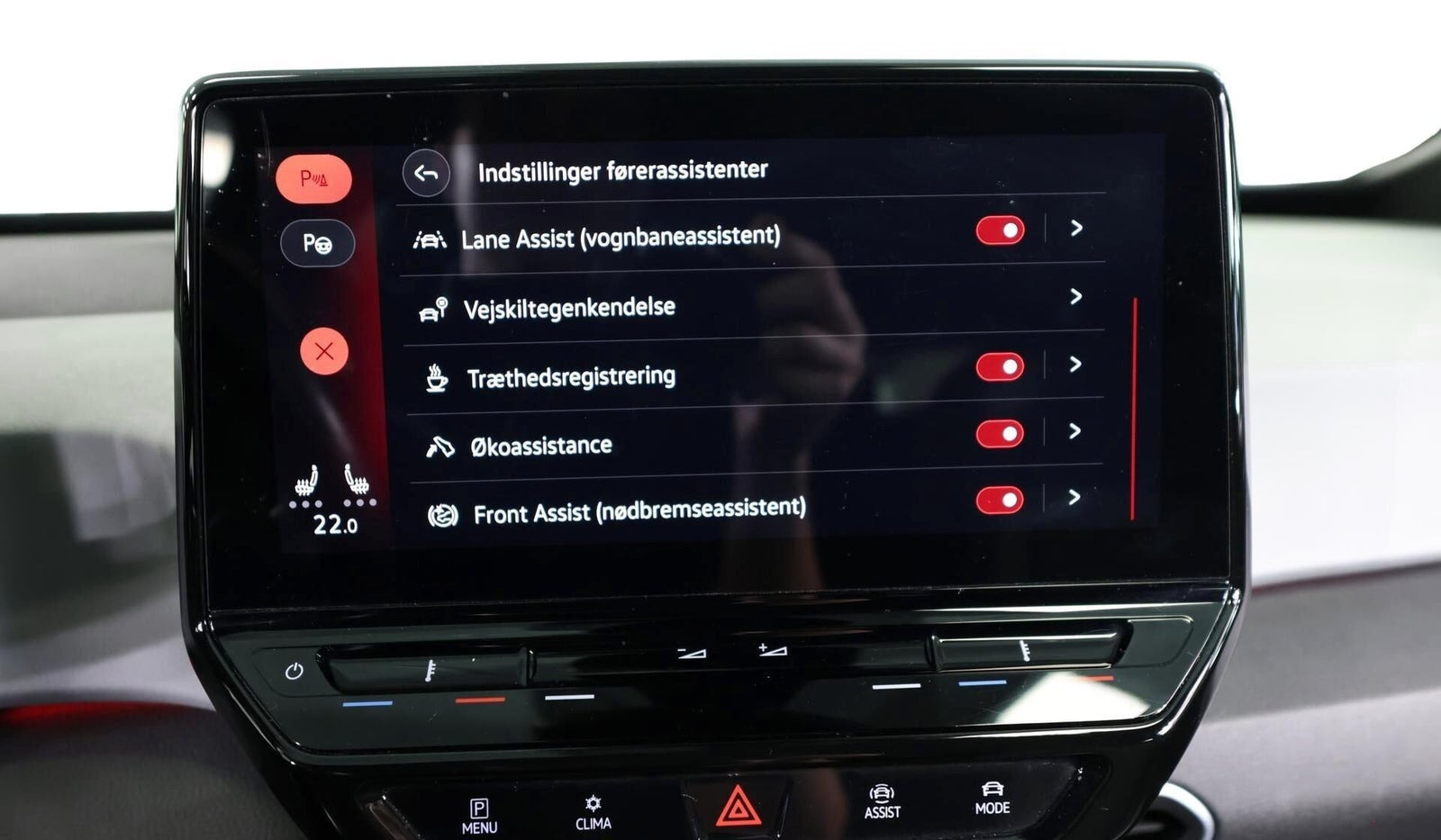 Grå VW ID.3 fra 2023
