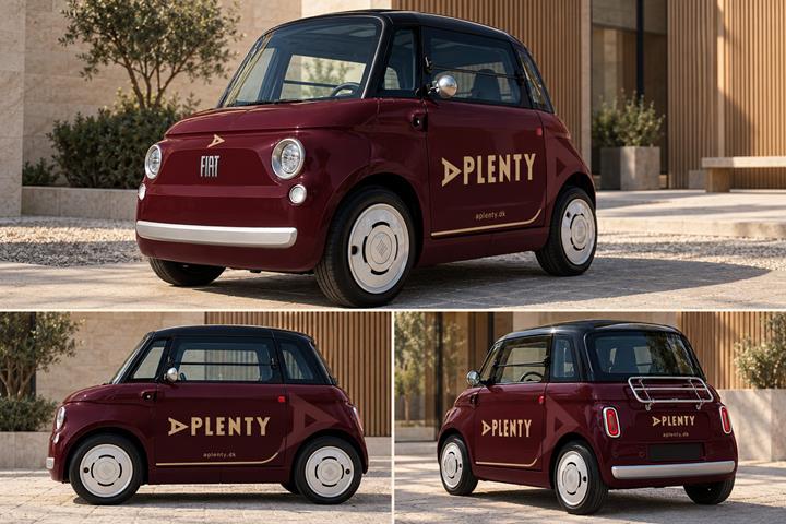 Sort Fiat Topolino fra 2026