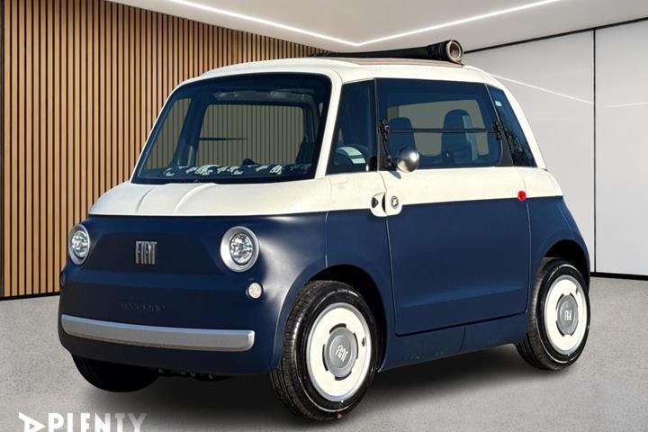 Blå Fiat Topolino fra 2026