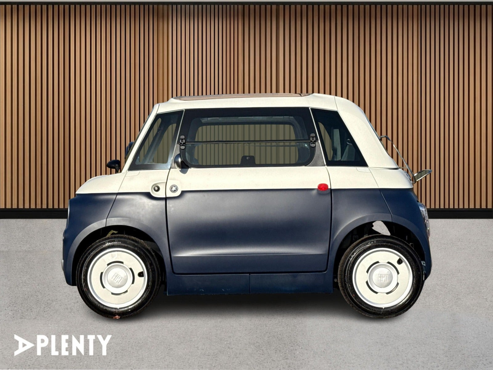 Blå Fiat Topolino fra 2026