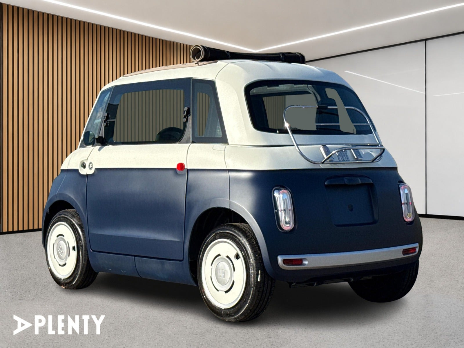 Blå Fiat Topolino fra 2026