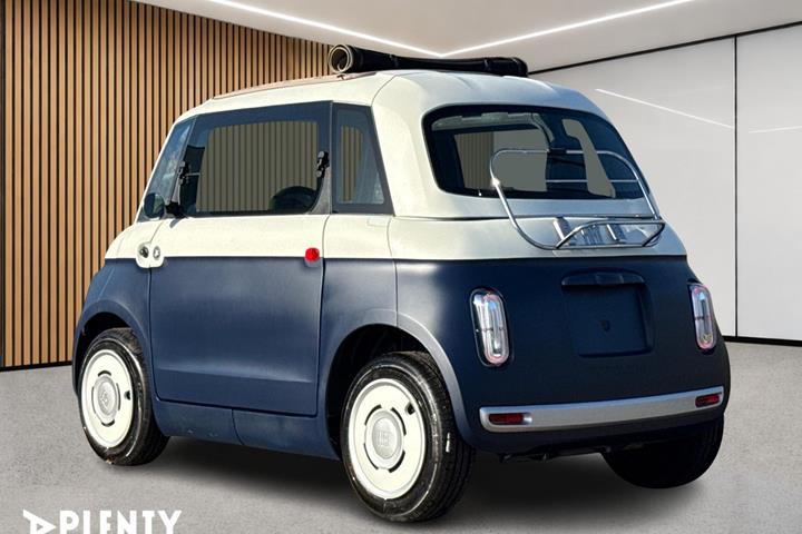 Blå Fiat Topolino fra 2026