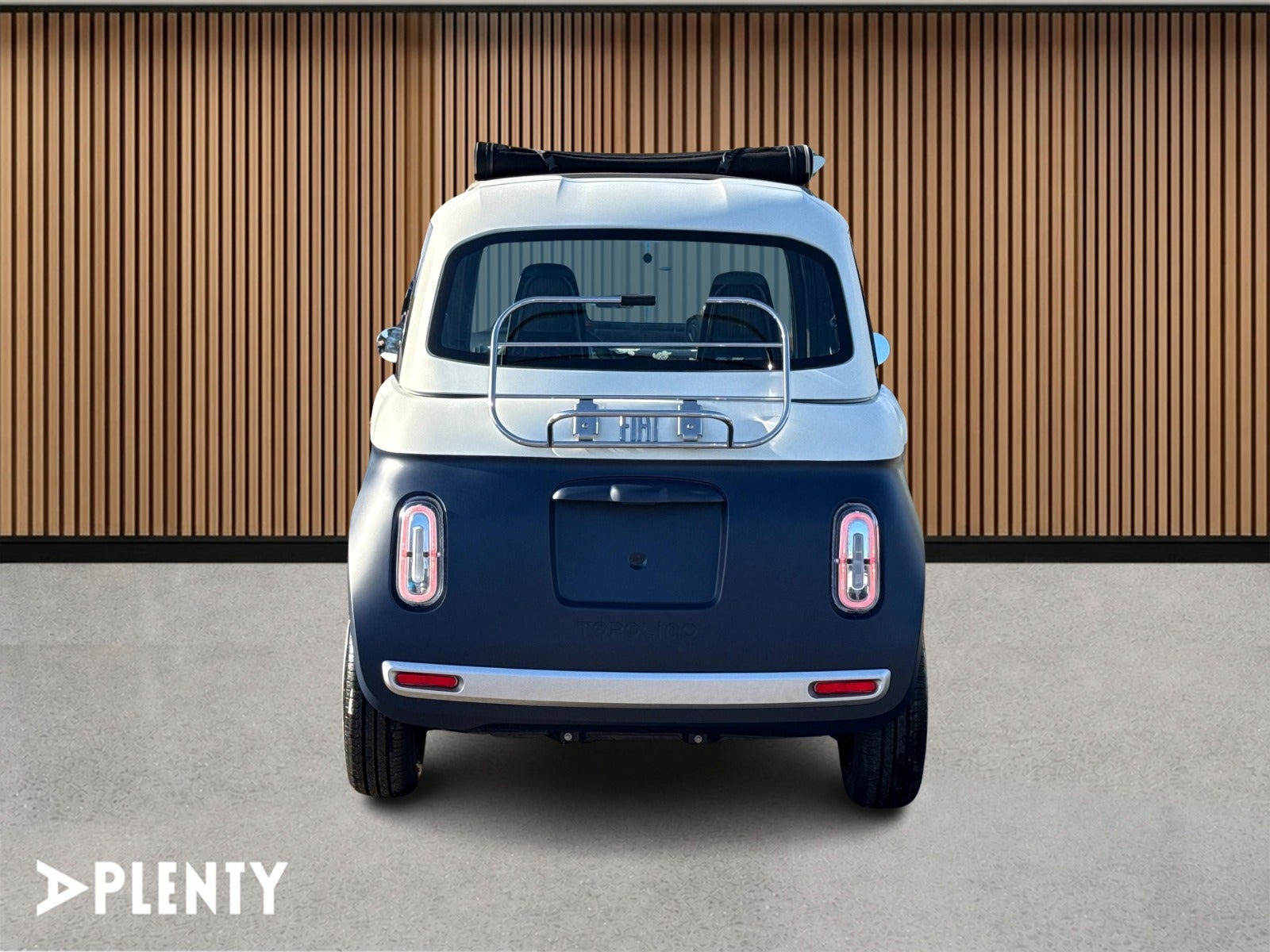 Blå Fiat Topolino fra 2026