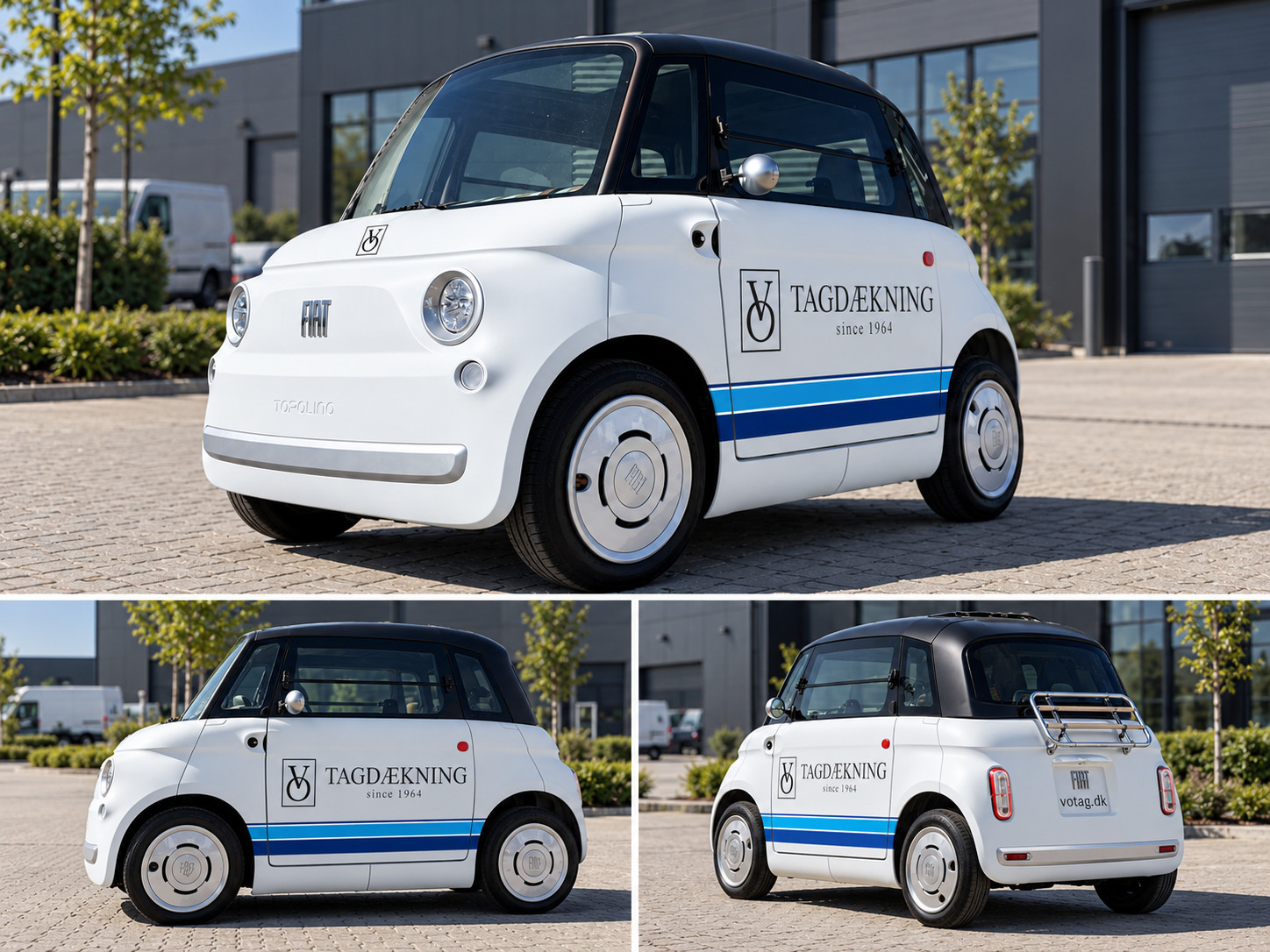 Blå Fiat Topolino fra 2026