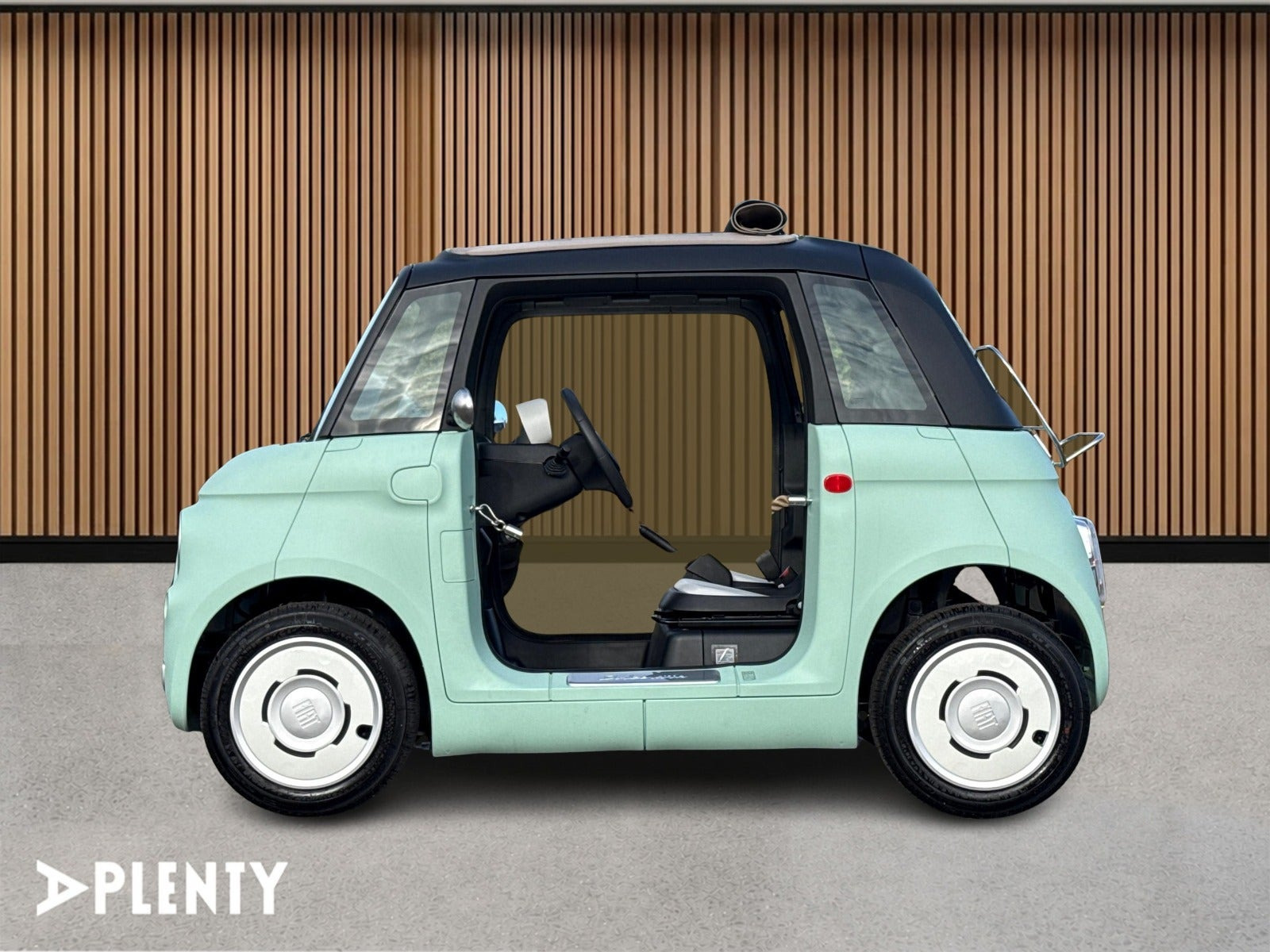 Blå Fiat Topolino fra 2026