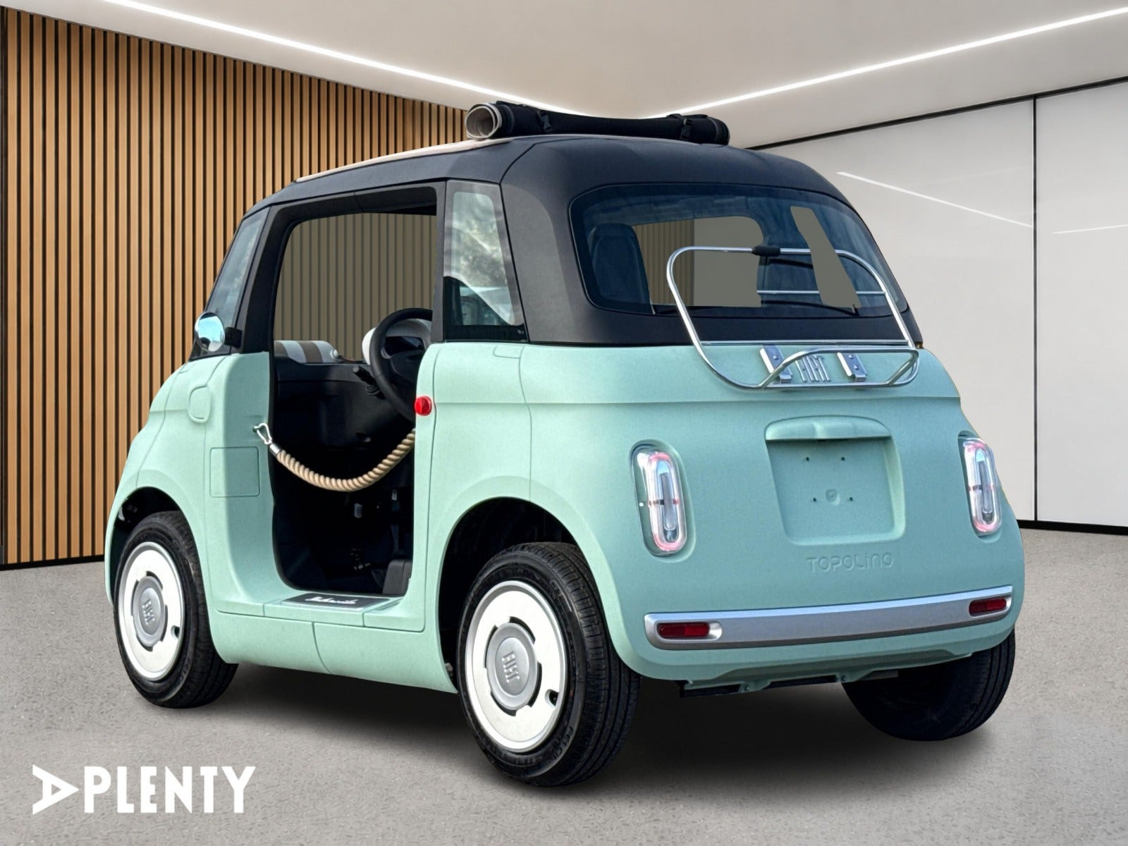 Blå Fiat Topolino fra 2026