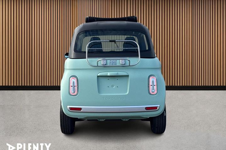 Blå Fiat Topolino fra 2026