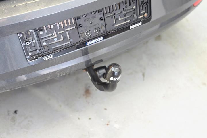 Grå VW Polo fra 2017