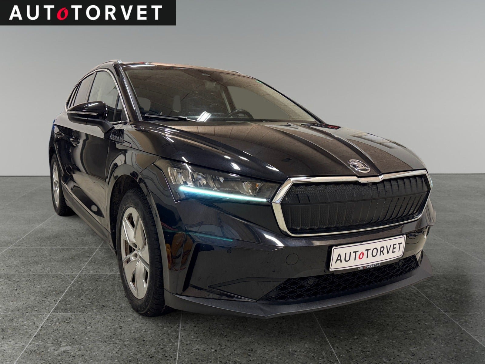 Sort Skoda Enyaq fra 2021