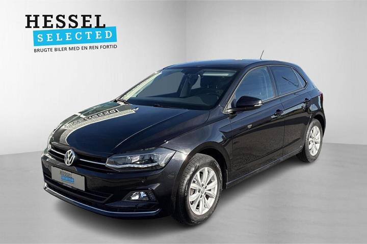 Sort VW Polo fra 2020