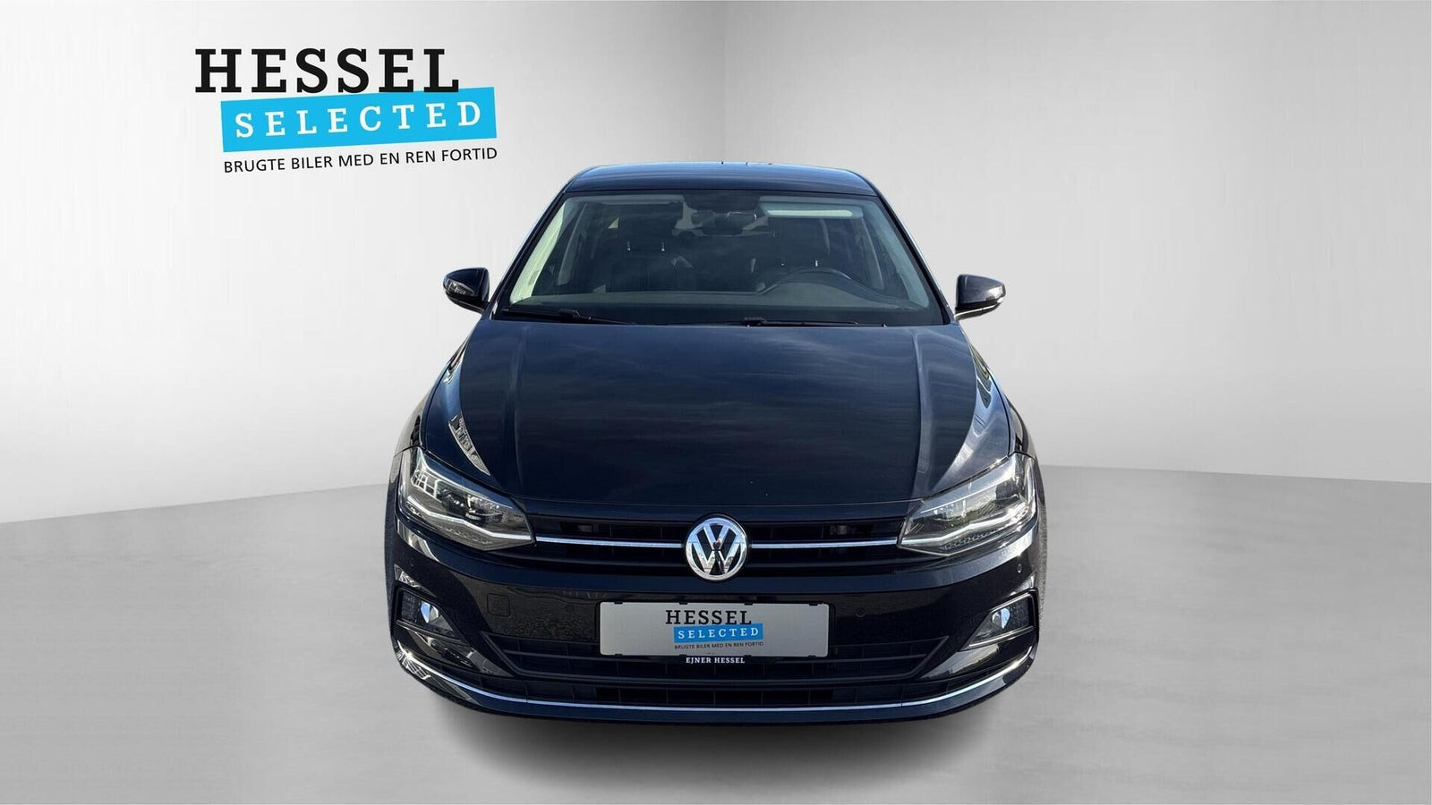 Sort VW Polo fra 2020