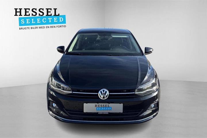 Sort VW Polo fra 2020