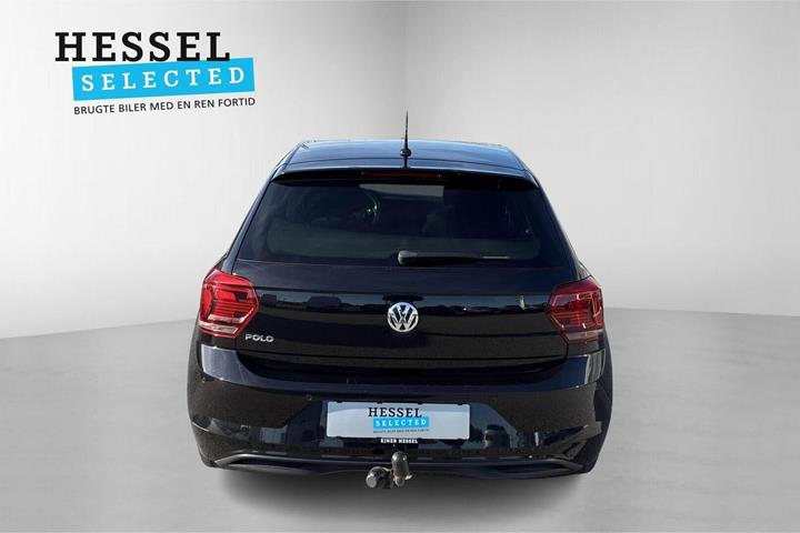 Sort VW Polo fra 2020