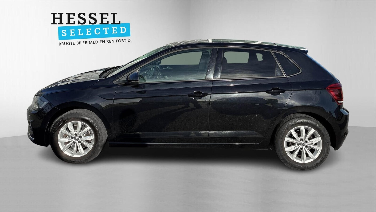 Sort VW Polo fra 2020
