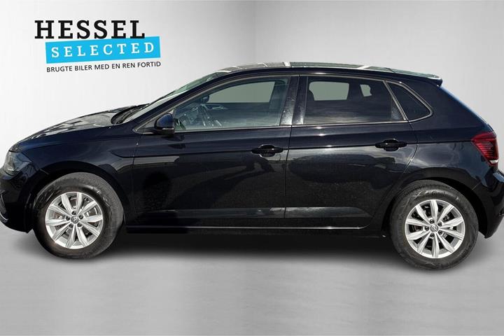 Sort VW Polo fra 2020