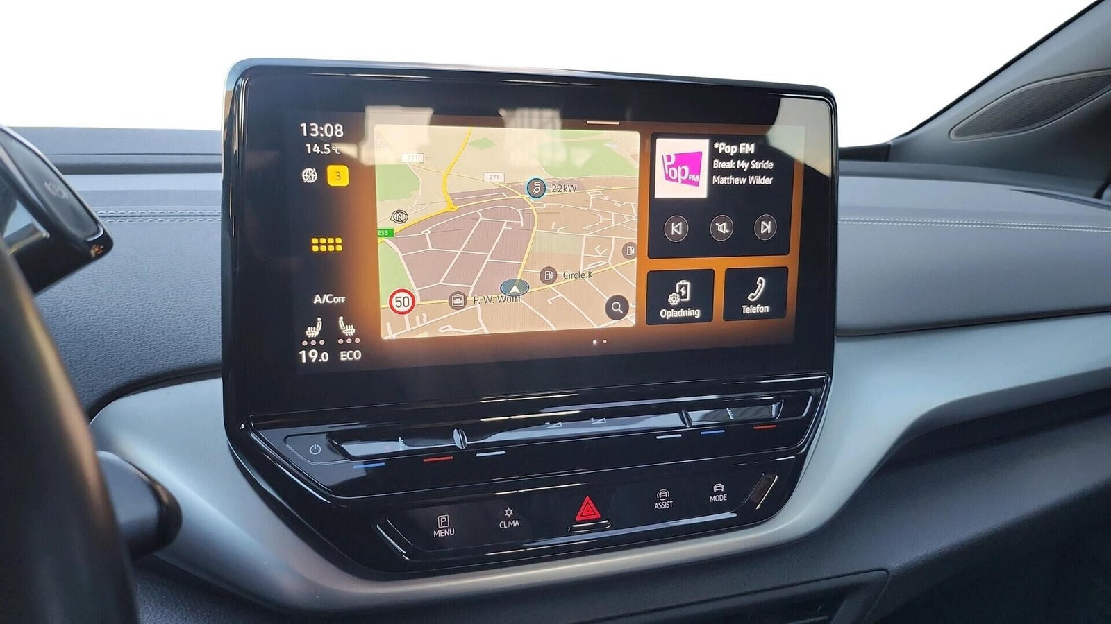 Grå VW ID.4 fra 2023