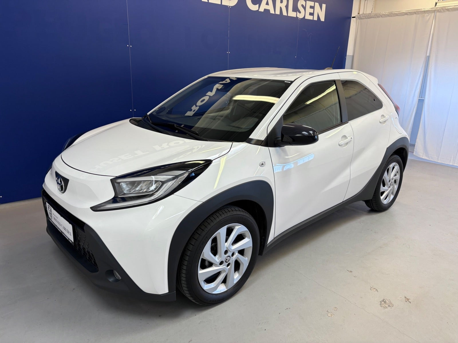 Hvid Toyota Aygo X fra 2022