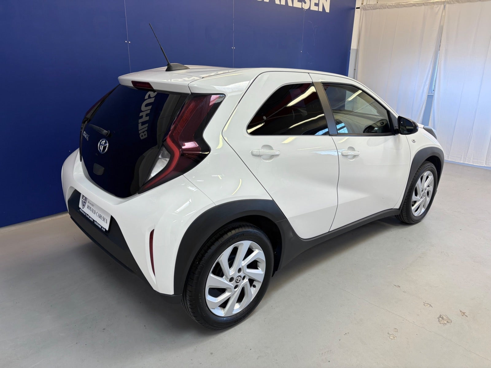 Hvid Toyota Aygo X fra 2022