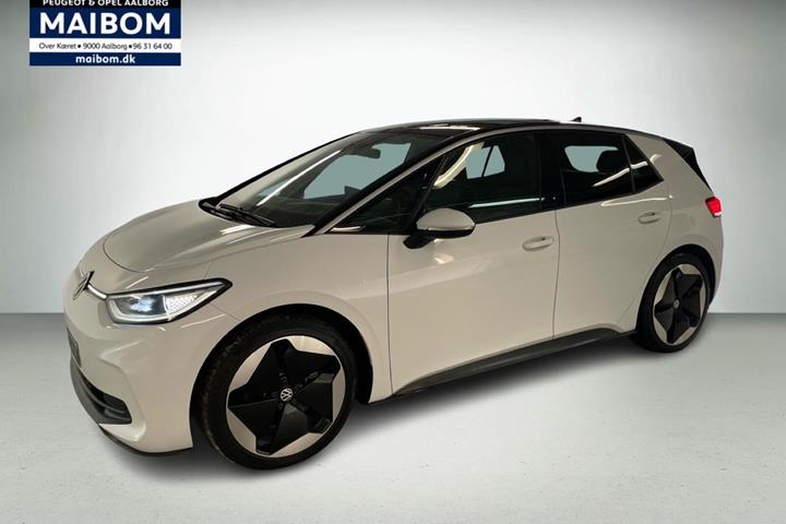 Hvid VW ID.3 fra 2024