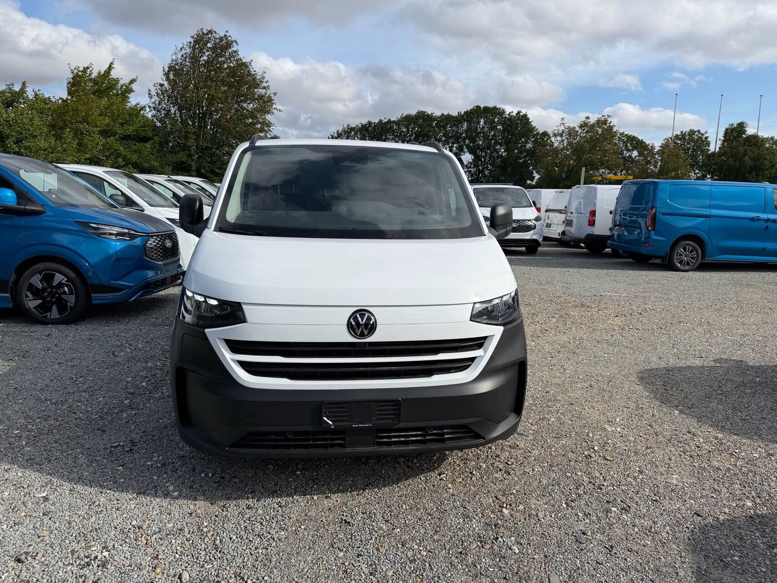 Hvid VW e-Transporter fra 2025
