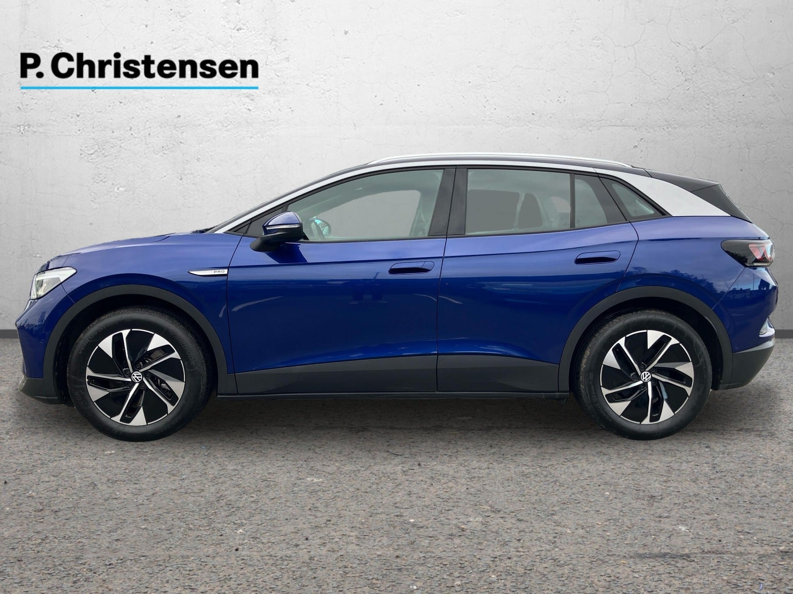 Blå VW ID.4 fra 2024