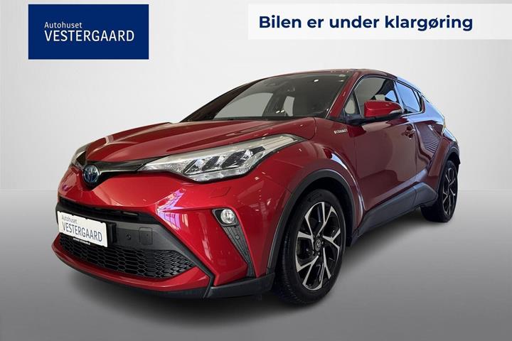 Rød Toyota C-HR fra 2022