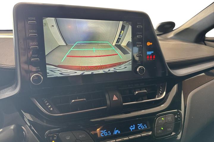 Rød Toyota C-HR fra 2022