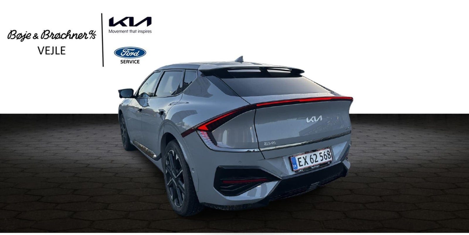 Grå Kia EV6 fra 2027