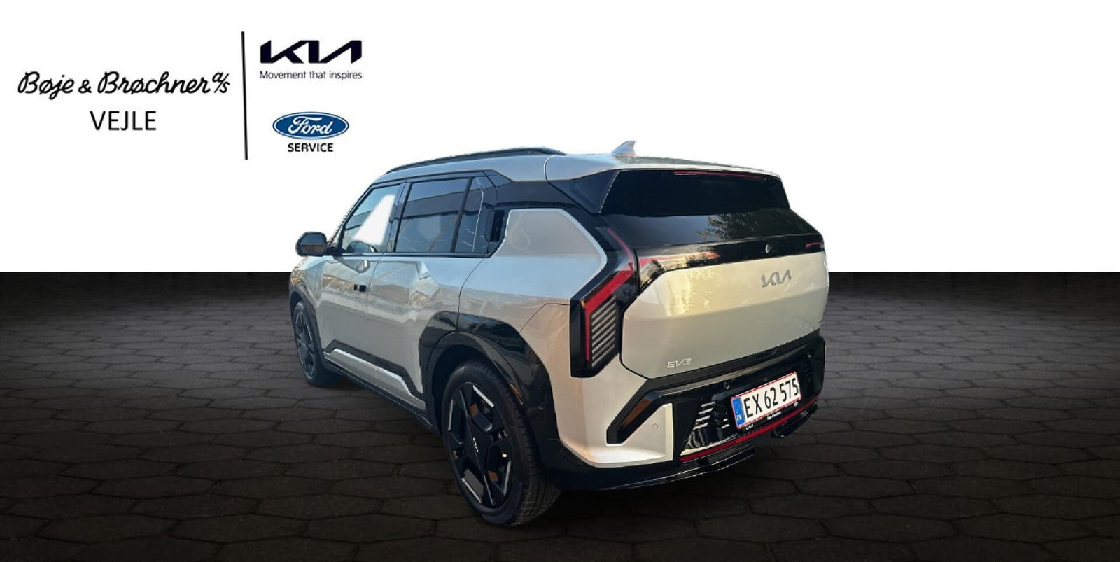 Sølv Kia EV3 fra 2027