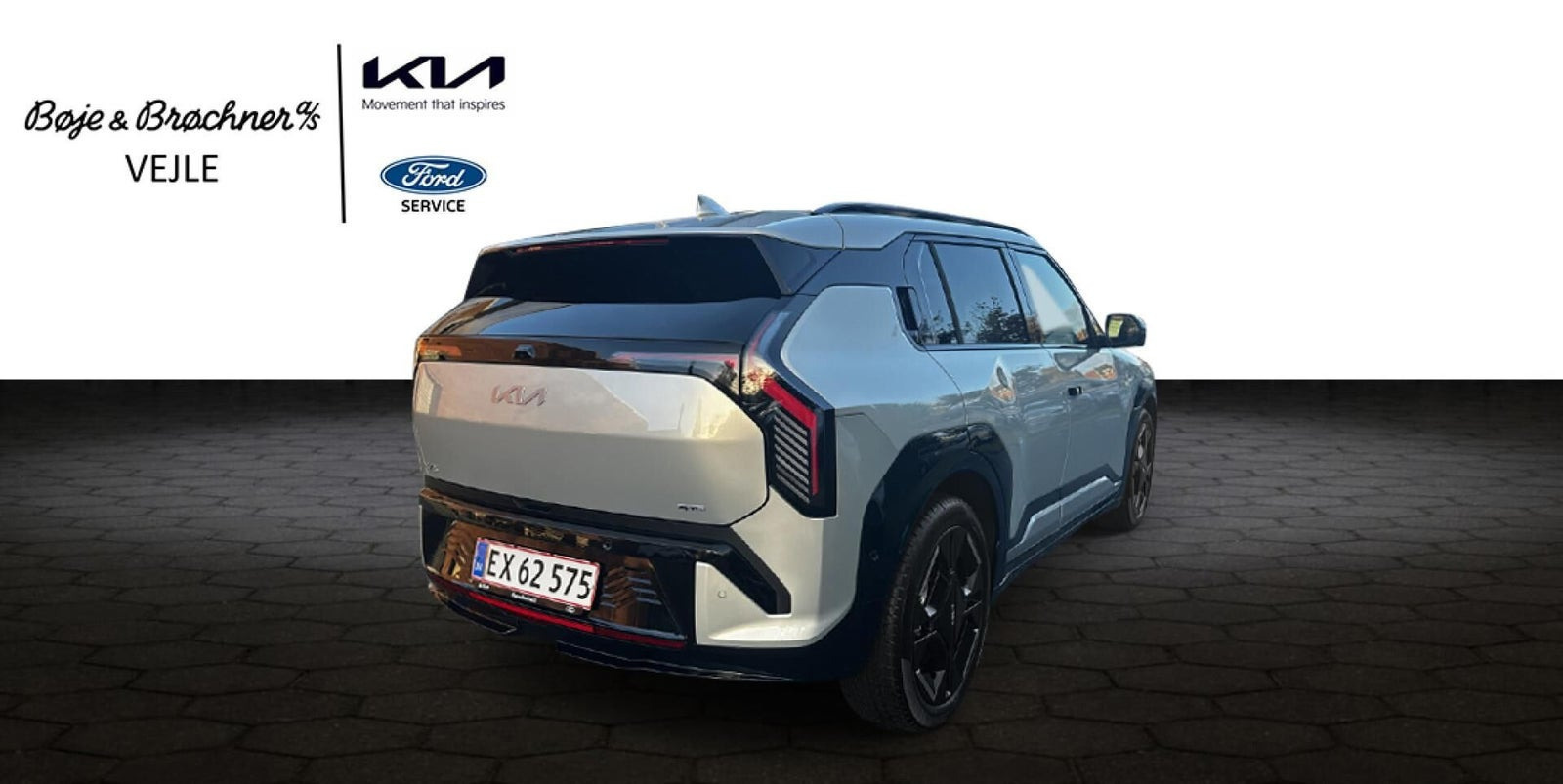 Sølv Kia EV3 fra 2027
