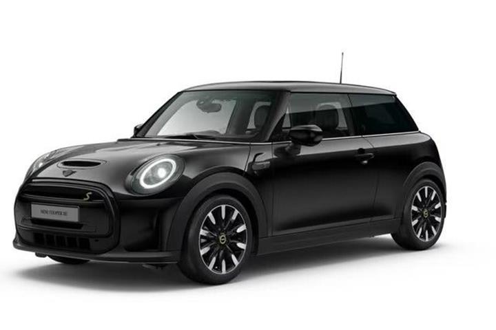 Sort Mini Cooper SE fra 2021