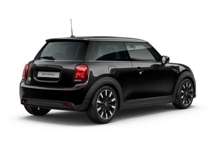 Sort Mini Cooper SE fra 2021