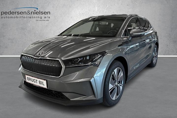 Grå Skoda Enyaq fra 2022