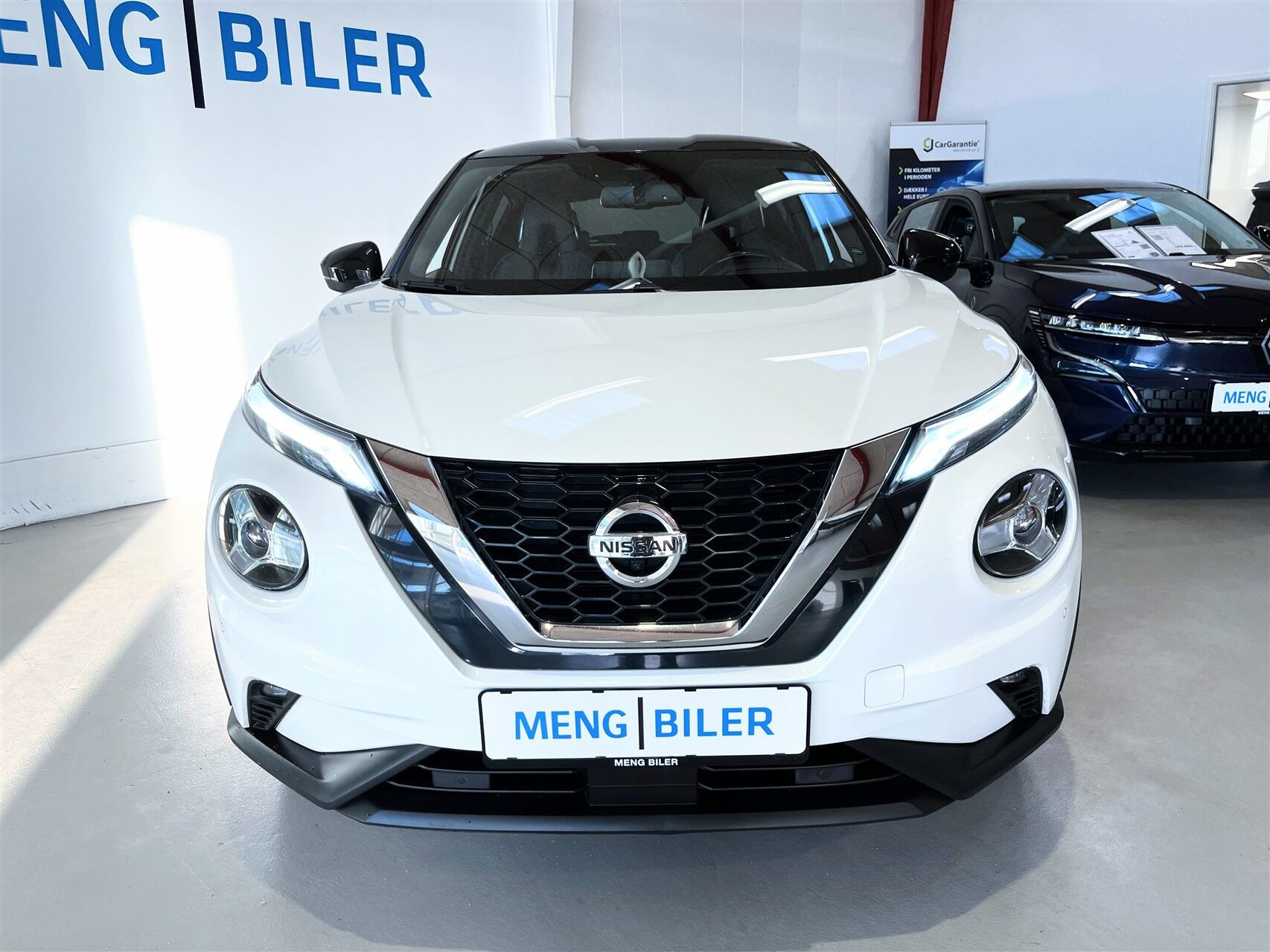 Hvid Nissan Juke fra 2021