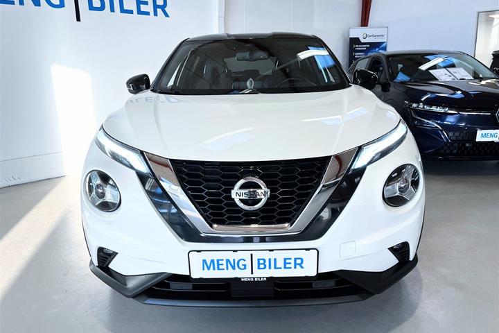 Hvid Nissan Juke fra 2021
