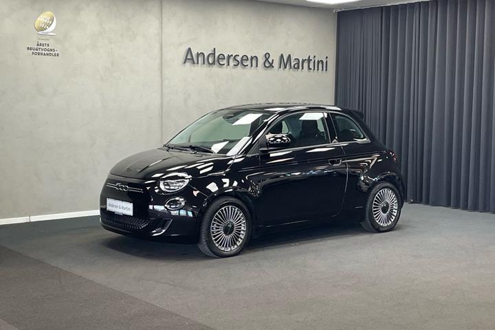 Sort Fiat 500e fra 2023