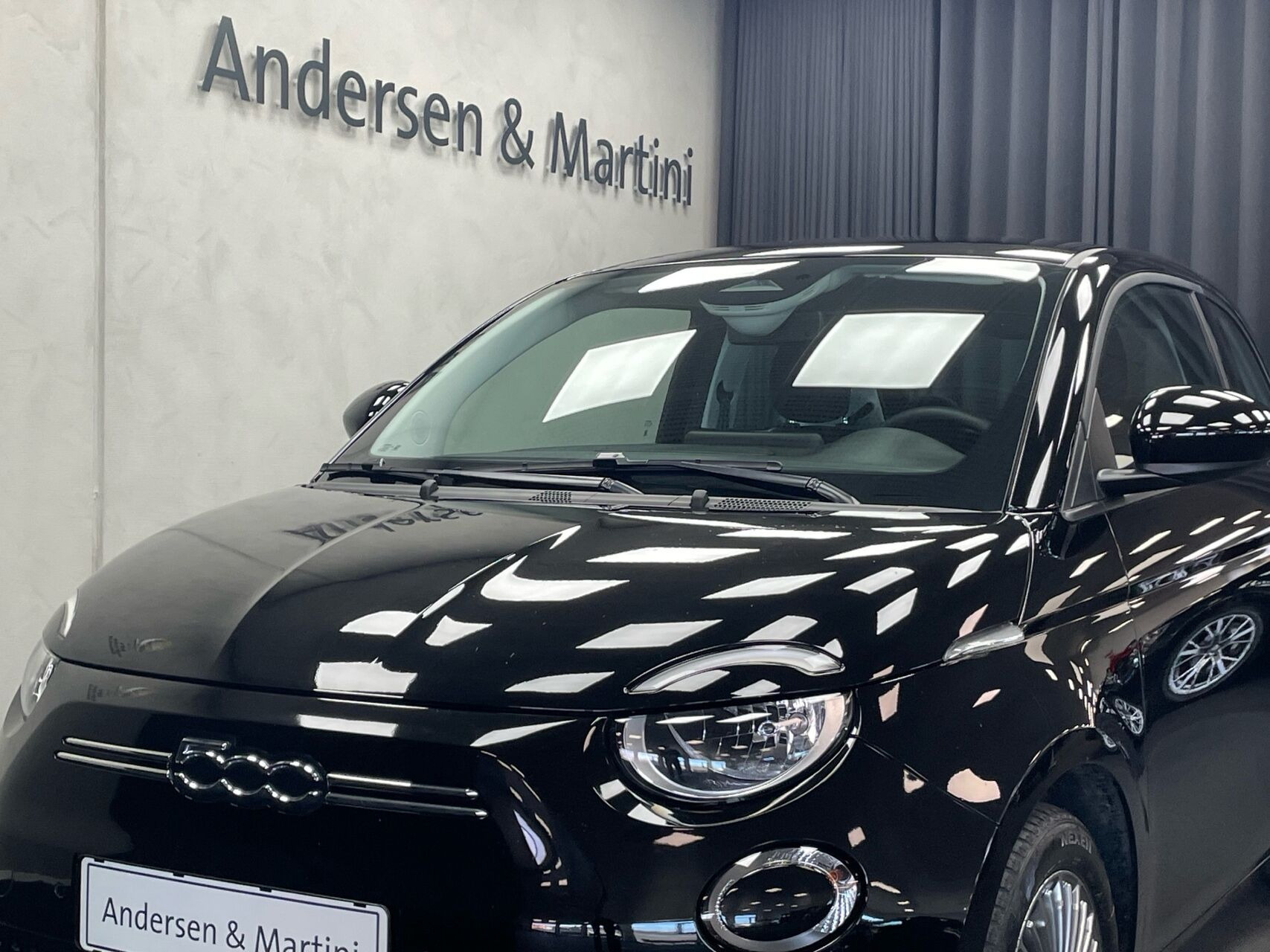 Sort Fiat 500e fra 2023