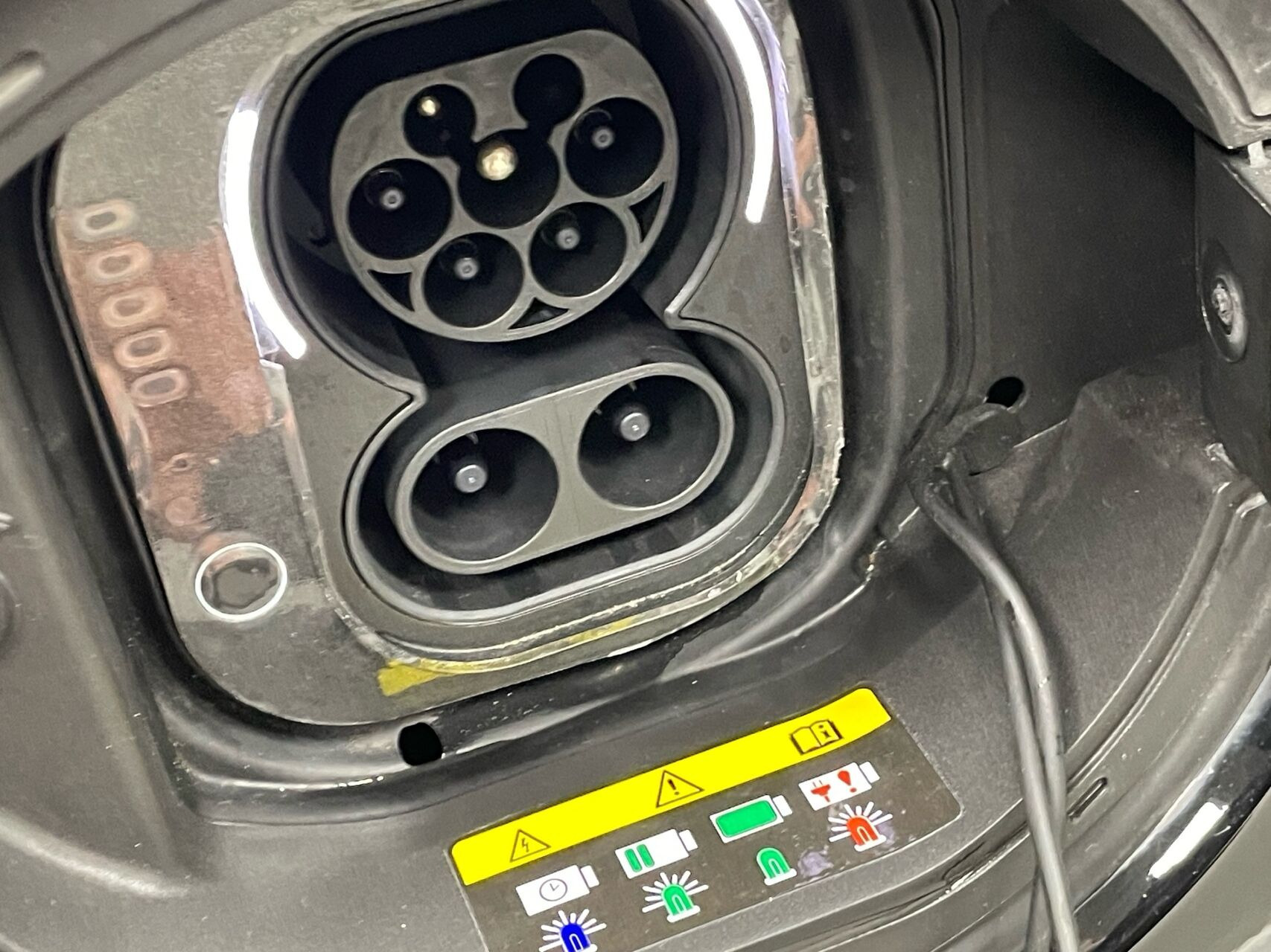 Sort Fiat 500e fra 2023